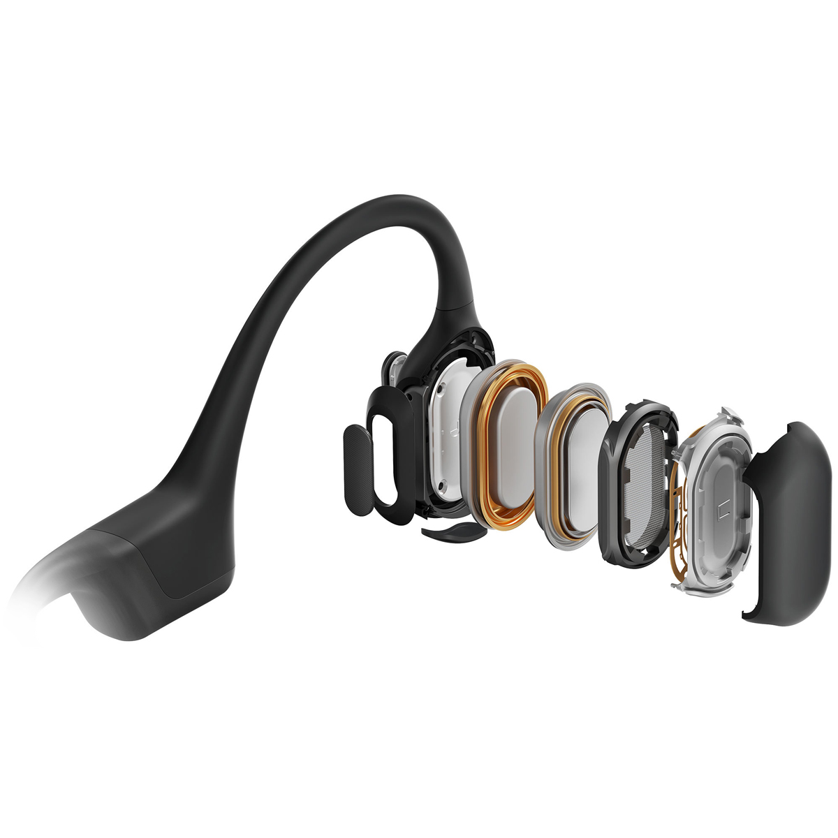 Shokz OpenRun Pro Bone Conduction Open Ear Sport Headphones Merlin Cycles