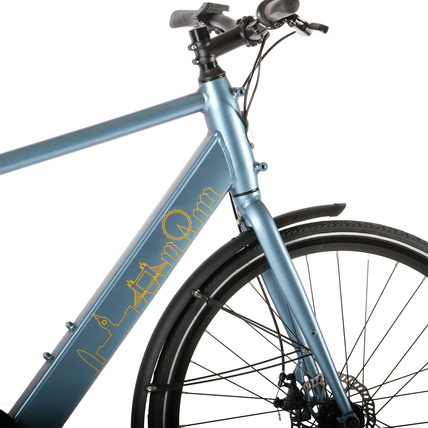 Metroneer London EU700 Plus Hybrid EBike Merlin Cycles