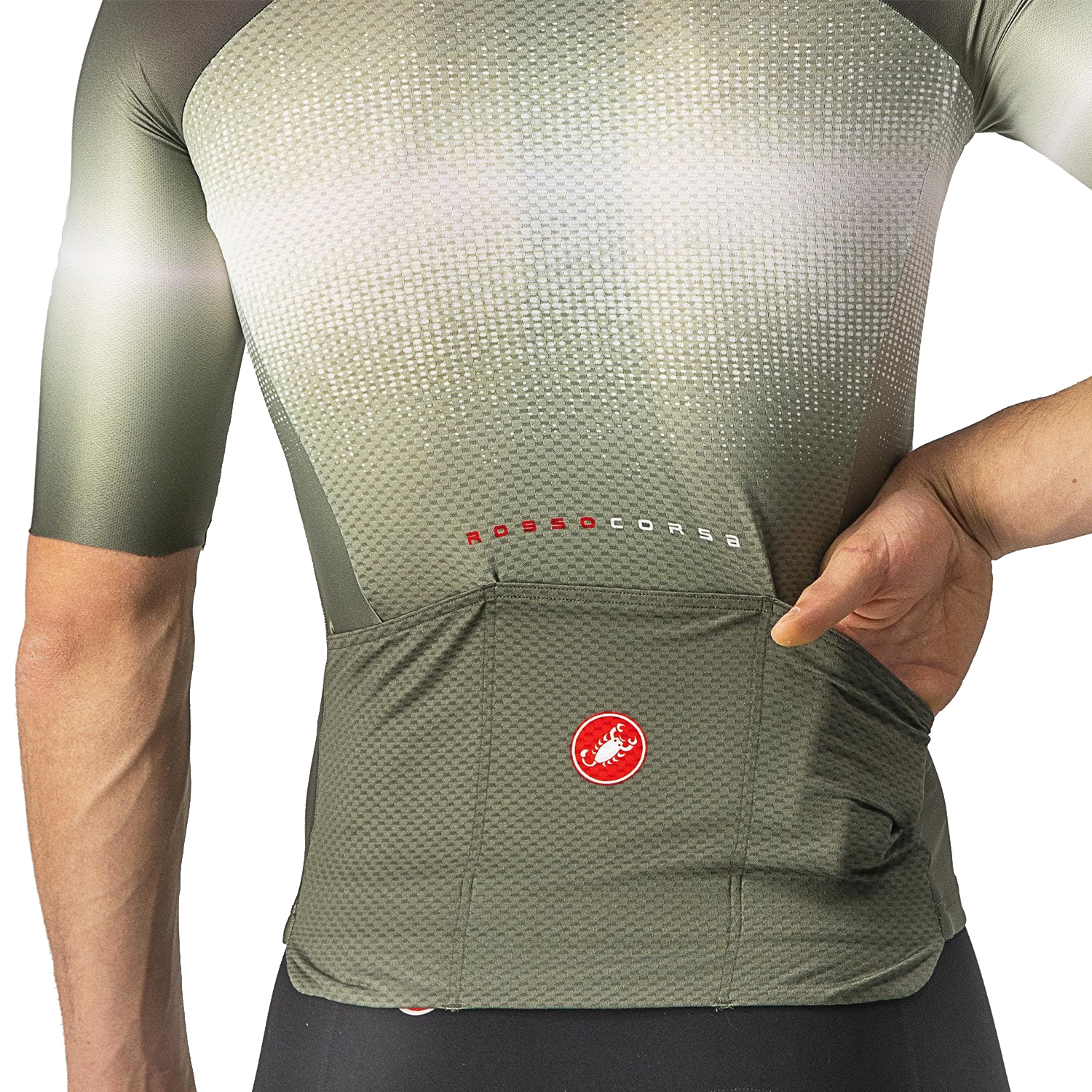 castelli aero race 6.0 short sleeve jersey