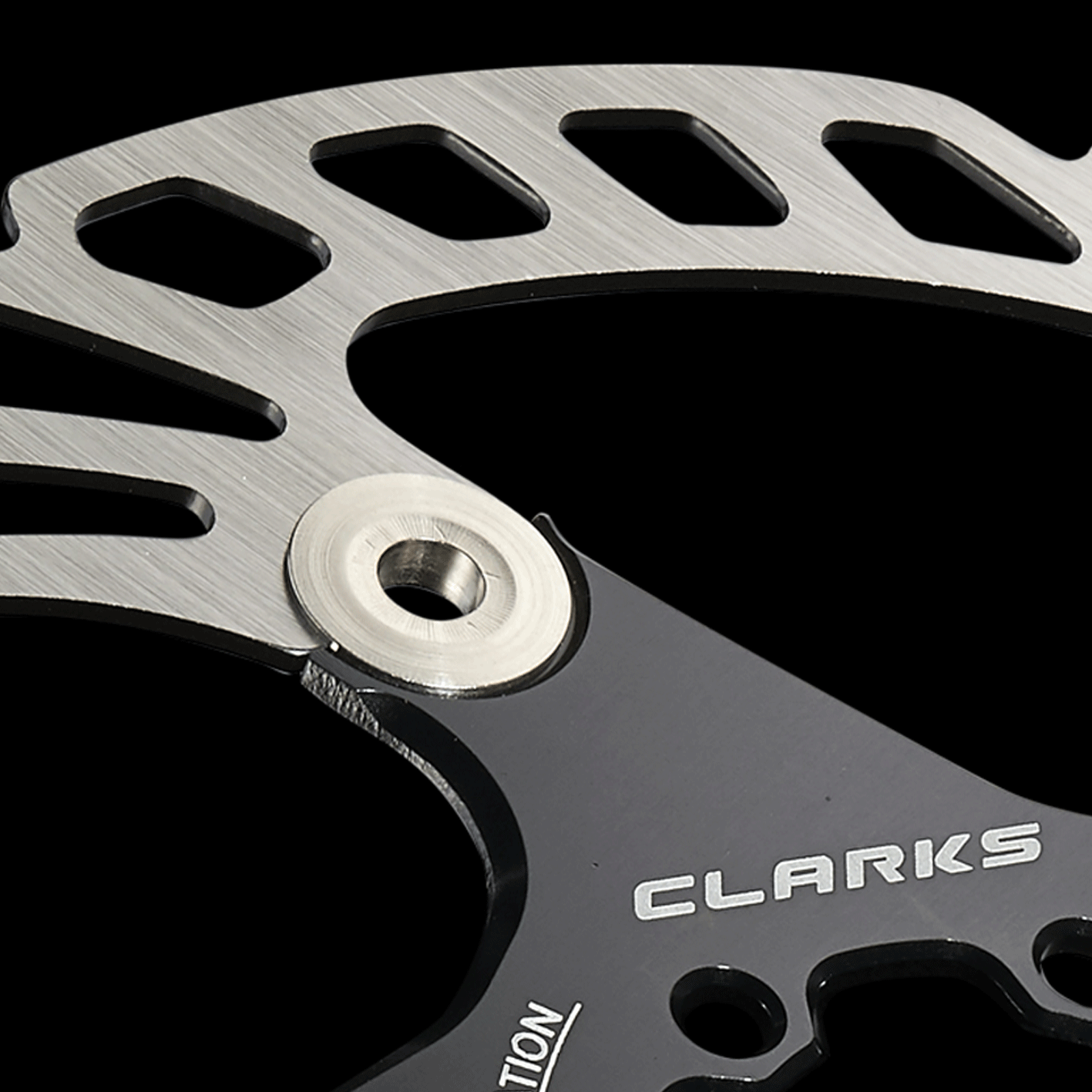 Clarks Crs C Cnc Piston Hydraulic Disc Brake Set Merlin Cycles