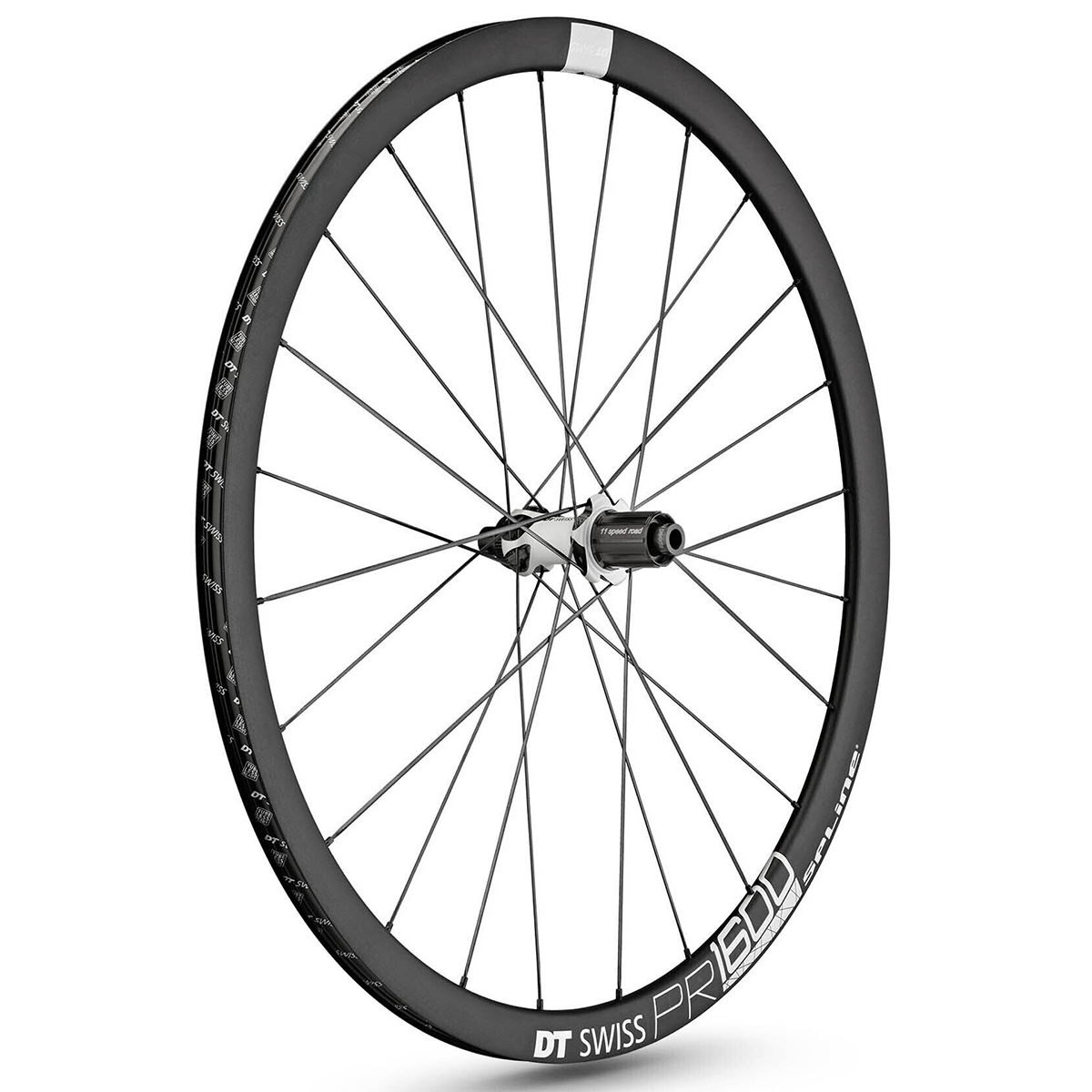 DT Swiss PR 1600 Spline 32 Disc Road Wheelset - 700c | Merlin Cycles