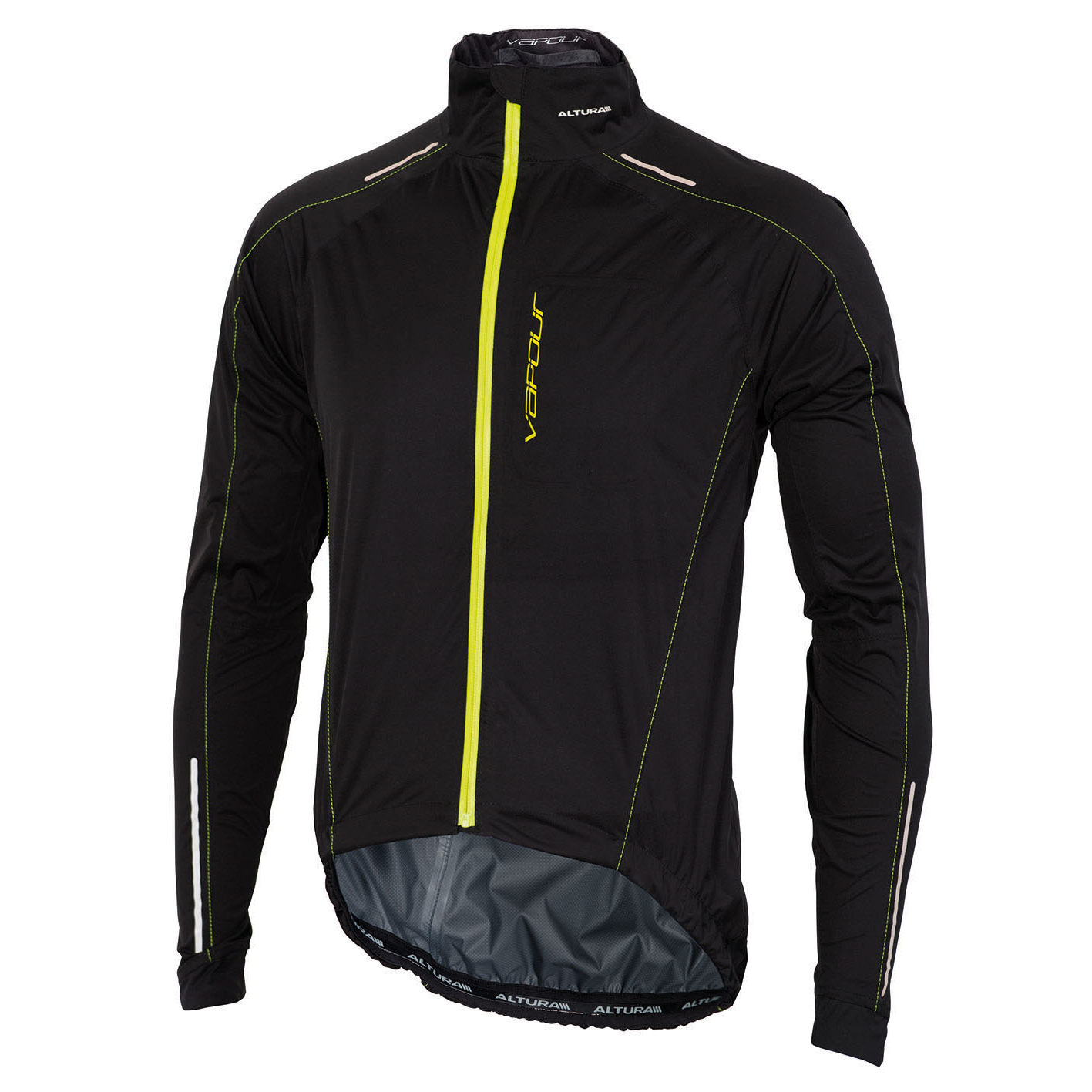 Altura Vapour Waterproof Cycling Jacket – Black / Neon Green / Medium ...