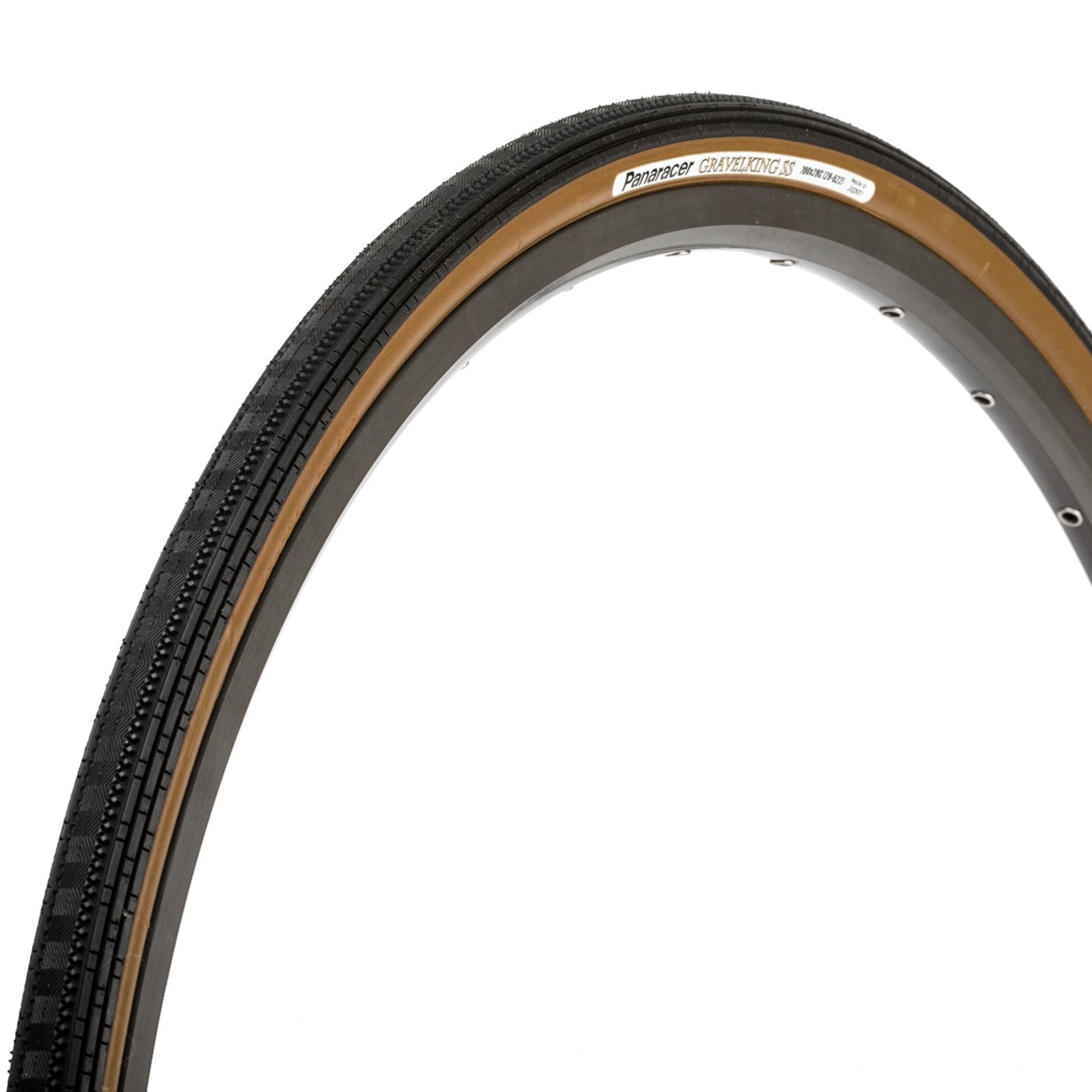 Panaracer Gravel King Semi Slick TLC Folding Tyre - 700c | Merlin Cycles