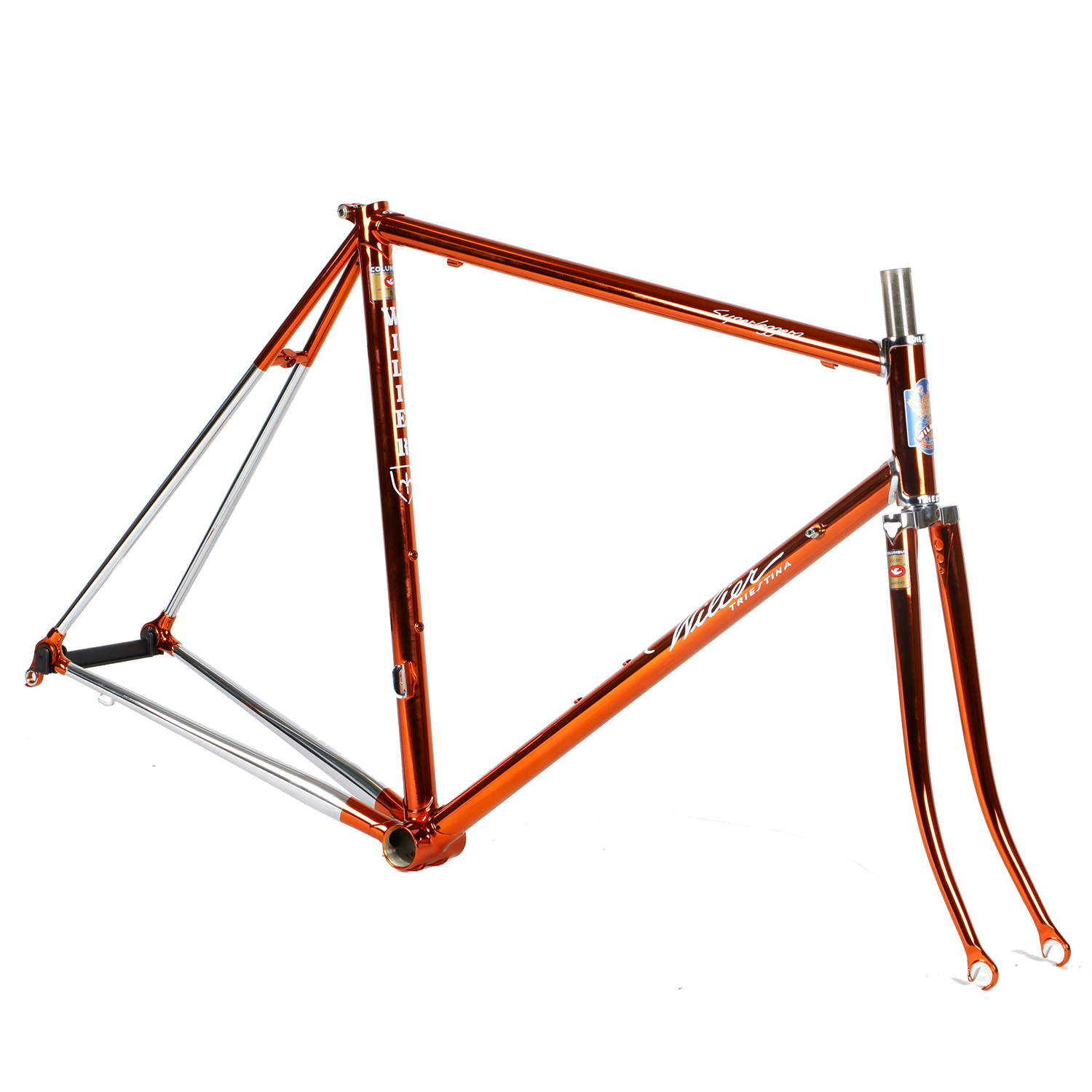 steel bike frameset