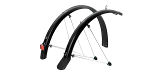 bike rear rack mudguard