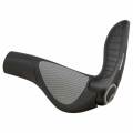 Merlin Cycles Ergon GP4 Grips - Black / Grey | FREE delivery over £60 & Easy Returns