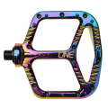 Merlin Cycles OneUp Components Aluminium Flat Pedals - Oil Slick | FREE delivery over £60 & Easy Returns