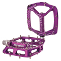 Merlin Cycles Hope F22 Flat Pedals  - Purple | FREE delivery over £60 & Easy Returns