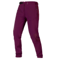 Merlin Cycles Endura MT500 Burner Pants - Aubergine / XLarge | FREE delivery over £60 & Easy Returns