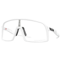 Merlin Cycles Oakley Sutro Photochromic Sunglasses - Matt White / Clear Photochromic / OO9406-9937 | FREE delivery over £60 & Easy Returns