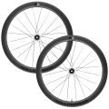 Merlin Cycles Cannondale Hollowgram R-SL 50 Carbon Disc Road Wheelset - 700c - Black / Shimano / 12mm Front - 142x12mm Rear / Centerlock / Pair / 11-12 Speed / Clincher / 700c