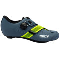 Merlin Cycles Sidi Prima Road Shoes - Blue / Yellow / EU42 | FREE delivery over £60 & Easy Returns