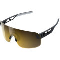 Merlin Cycles POC Elicit Sunglasses  - Uranium Black / Clarity Road/Partly Sunny Gold | FREE delivery over £60 & Easy Returns