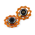 Merlin Cycles Hope Jockey Wheels - 11T - Orange / 10-11 Speed / 11T | FREE delivery over £60 & Easy Returns