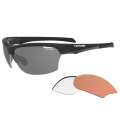 Merlin Cycles Tifosi Intense Sunglasses Interchangeable  - Matt Black | FREE delivery over £60 & Easy Returns