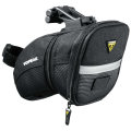 Merlin Cycles Topeak Aero Wedge Bag - Black / Grey / Medium - Quickclip | FREE delivery over £60 & Easy Returns