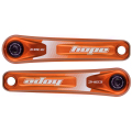 Merlin Cycles Hope E-Bike Cranks - Orange / 165mm | FREE delivery over £60 & Easy Returns