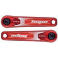 Merlin Cycles Hope E-Bike Cranks - Red / 165mm | FREE delivery over £60 & Easy Returns