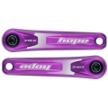 Merlin Cycles Hope E-Bike Cranks - Purple / 165mm | FREE delivery over £60 & Easy Returns