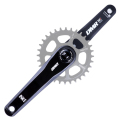 Merlin Cycles DMR Axe Cranks Armset - Polished Silver / 165mm / 83mm Axle | FREE delivery over £60 & Easy Returns