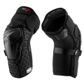 Merlin Cycles 100% Surpass Knee Guards - Grey Heather / Black / Small | FREE delivery over £60 & Easy Returns