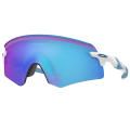 Merlin Cycles Oakley Encoder Prizm Sunglasses - Polished White Frame / Prizm Sapphire / OO9471-0536 | FREE delivery over £60 & Easy Returns