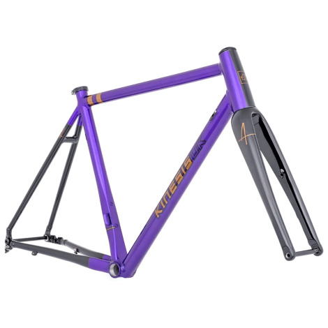 Kinesis Aithein Disc Road Frame - Purple / 59cm