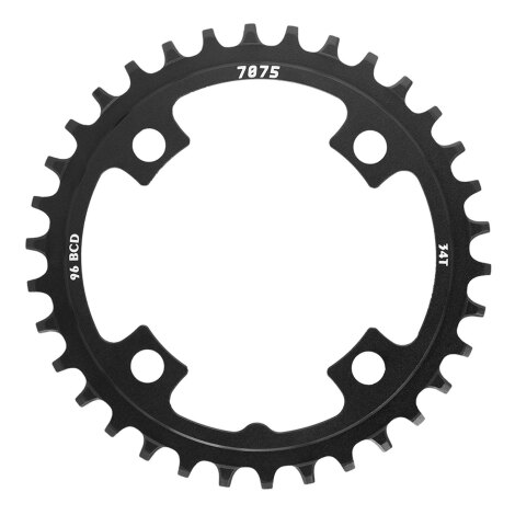 SunRace Narrow-Wide MX00 Alloy Chainring - 96BCD