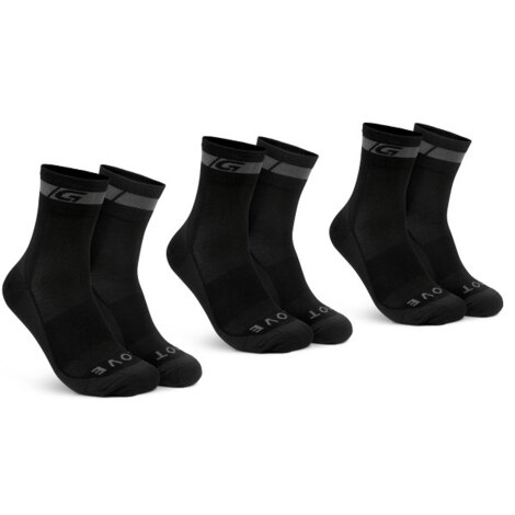GripGrab Merino Regular Cut Socks - 3-Pack
