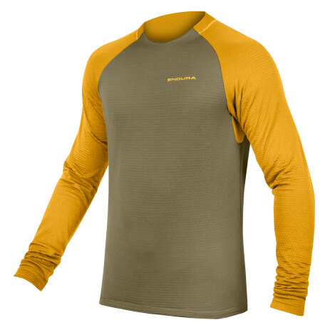 Endura Single Track Fleece Long Sleeve Cycling Jersey