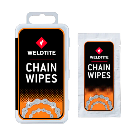 Weldtite Dirtwash Chain Wipes - 4 Pack