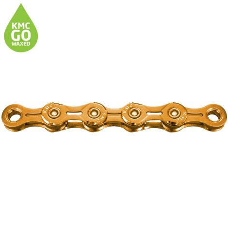 KMC X11EL Ti-N Gold Pre-waxed Chain - 11 Speed