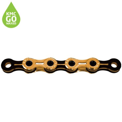 KMC X11SL Gold Ti-N Pre-waxed Chain - 11 Speed