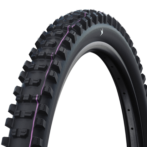 Schwalbe Shredda Radial Gravitry Pro Ultra Soft Folding Rear MTB Tyre - 27.5"