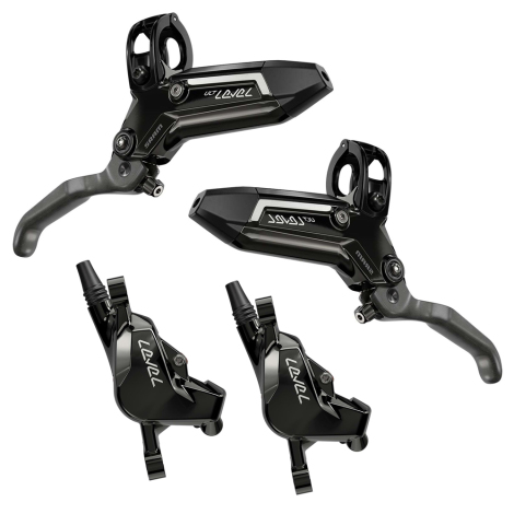 Sram Level Ultimate Stealth Front And Rear Disc Brake Set