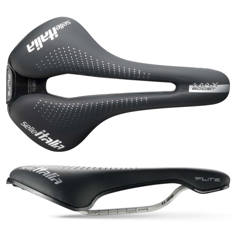 Selle Italia Max Flite Boost Gel TI316 Superflow Road Saddle