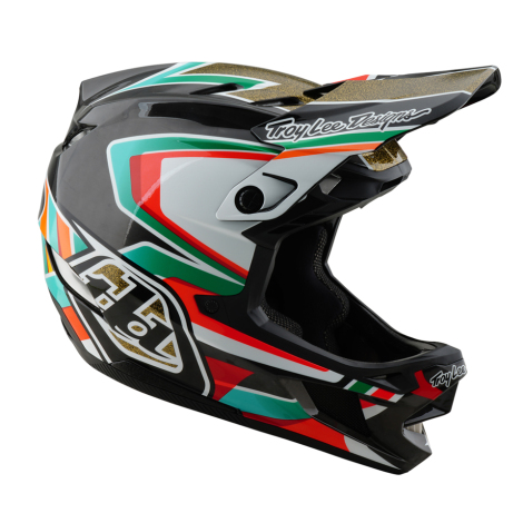 Troy Lee Design D4 Frames Carbon Full Face Helmet