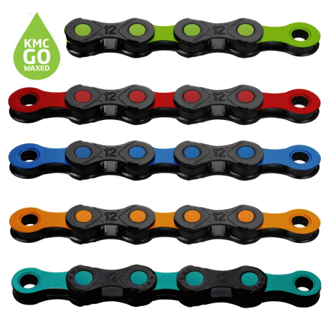 KMC X12 DLC Pre-waxed Chain - 12 Speed