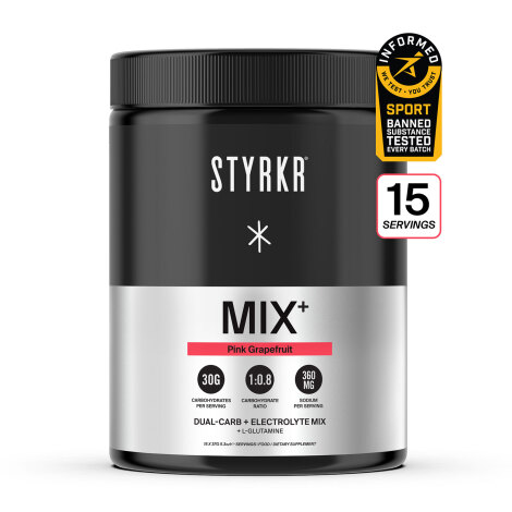 Styrkr MIX+ Dual Carb & Electrolyte Mix - 15 Servings