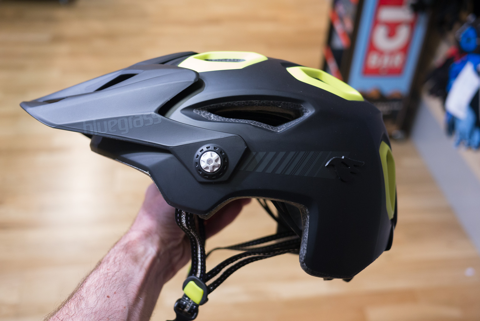 modular mountain bike helmet